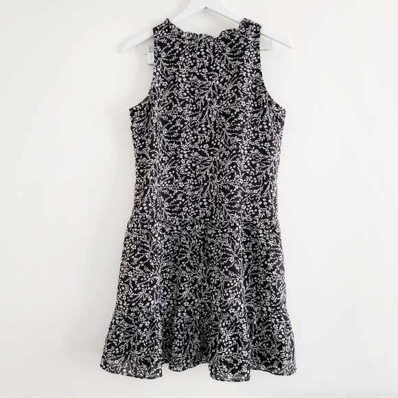 NWOT SANCTUARY SLEEVELESS DRESS WITH WHITE FLOWERS PRINT - Picture 2 of 12